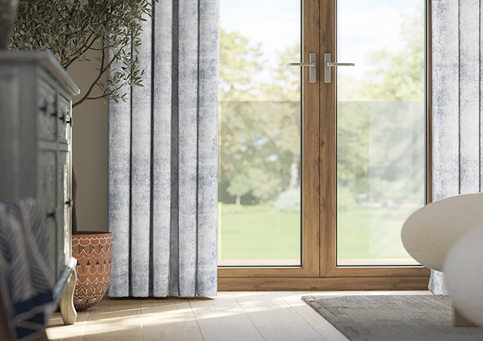 Nebula, Silver Frost - Made to Measure Curtains - Image 5